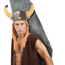 Viking Helm Met Haar Pluche