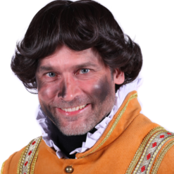 Pieten Pruik Midas Bruin