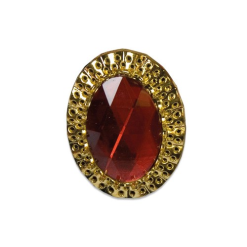 Sinterklaas Ring Ovaal Met Kralenrand