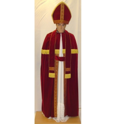 OPRUIMING Sinterklaas Kostuum Vast Rugpand OPRUIMING