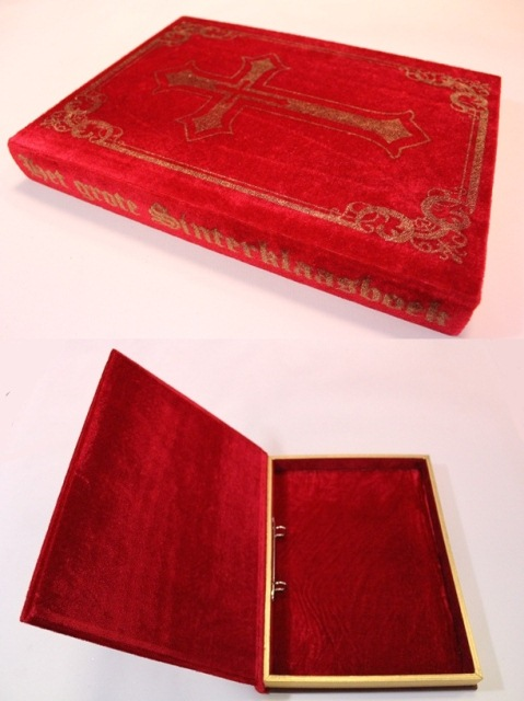 Sinterklaas Boek Fluweel Multomap