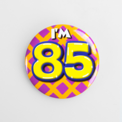 Button 85 Jaar