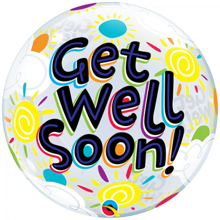 Bubbles Ballon Get Well Soon!
