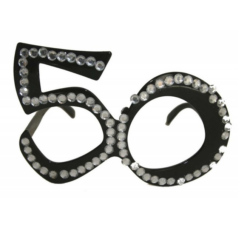 Bril 50 Jaar Zwart