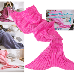 Zeemeermin Deken Roze – Roze