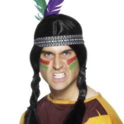 Indianen Hoofdband Met Veer