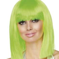 Pruik Dance Neon Groen