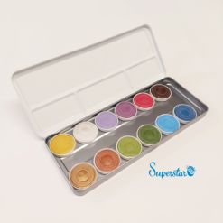 Aqua Superstar Schmink Palet 12 Dieren En Sprookjes Kleuren