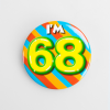 Button 68 Jaar