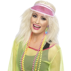 Zonneklep Roze Enkele Klep