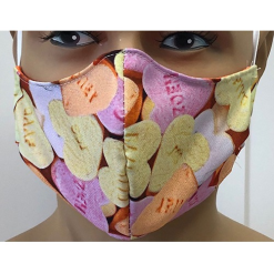 Mondkapje Snoep Hartjes