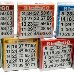 Bingo Papieren Blok Van 500 Kaarten