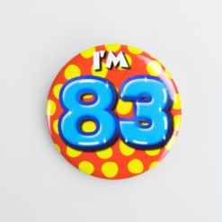 Button 83 Jaar