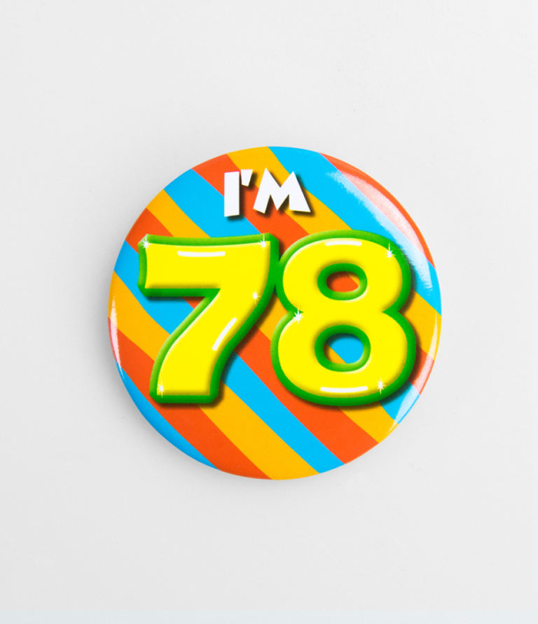 Button 78 Jaar