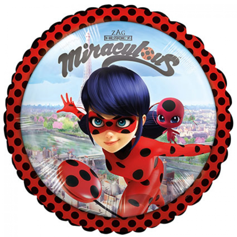 Folieballon Miraculous 43 Cm