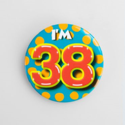 Button 38 Jaar