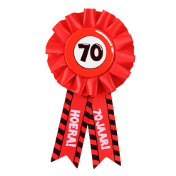 Rozet 70 Jaar Verkeersbord