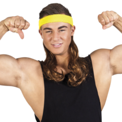 Zweetband Met Bruine Mat