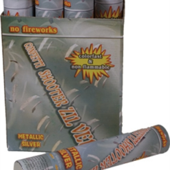 Confetti Shooter Middel 30 Cm Zilver