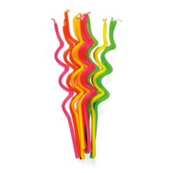 Kaarsjes Spaghetti Neon Mix