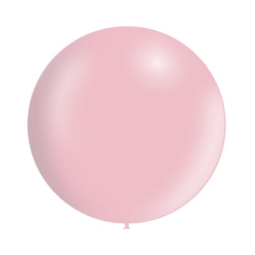Ballon Rond 50cm Pastel Roze Per Stuk