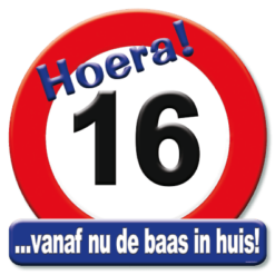 Deurbord Verkeersbord 16