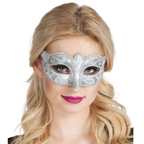 Oogmasker Felina Zilver