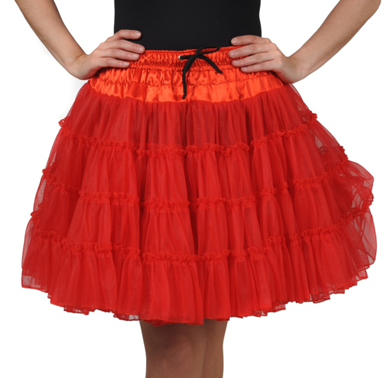 Petticoat Luxe Rood