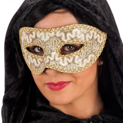 Oogmasker Baroque Goud