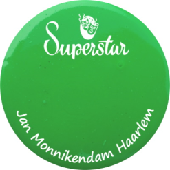 UV Superstar Vetschmink Groen Klein 10 Gram