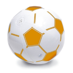 Oranje Voetbal Met Muziek