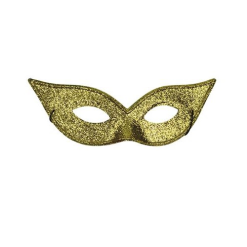 Oogmasker Vogelmodel Glitter Goud