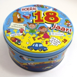 Snoeptrommel 18 Jaar