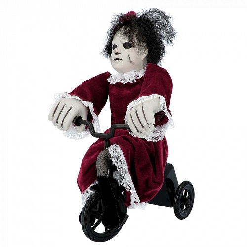 Halloween Decoratie Angry Mathilde Op Fiets