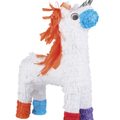 Pinata Eenhoorn Wit Met Gekleurde Voetjes