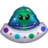Folieballon Supershape Alien