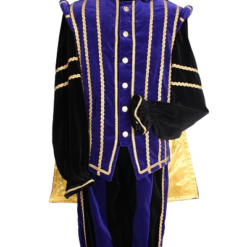 Pietenpak Marbella Luxe Met Cape Zwart/paars – S