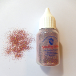 Sparkling Glitter In Rood