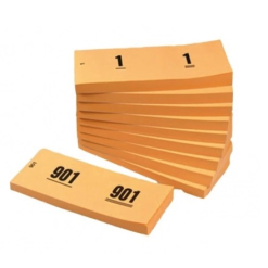 Nummerblok 1-1000 – Oranje