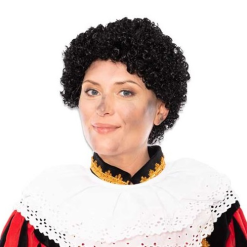 Pieten Pruik Wetlook Kanekalon