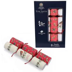 8 St. Christmas Crackers Traditional Family 12 Inch XAMTS1401
