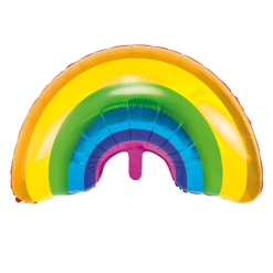 Folieballon Regenboog 73x45cm