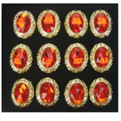 Sinterklaas Ring Ovaal Met Goudrand