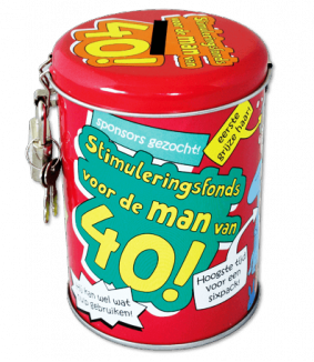 Spaarpot 40 Jaar Man