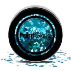 Chunky Glitter Paint Glow Kaleidoscope