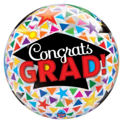 Bubbles Ballon Congrats Grad 56cm