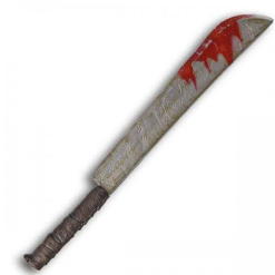 Machete Met Bloed 74cm