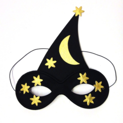 Oogmasker Heks Met Hoedje