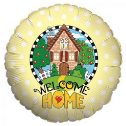 Folieballon Welkom Thuis Huisje