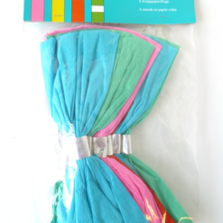 6 Strikken Crepepapier